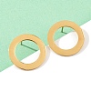 304 Stainless Steel Stud Earrings EJEW-B139-01G-2