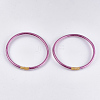 PVC Plastic Buddhist Bangle Sets BJEW-T008-09L-3