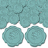 CRASPIRE 25Pcs Adhesive Wax Seal Stickers DIY-CP0009-11B-10-1