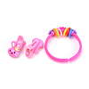Lovely Bunny Kids Hair Accessories Sets OHAR-S193-25-4