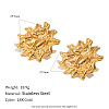 304 Stainless Steel Stud Earrings for Women WG9B3BD-01-1