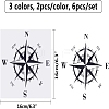 Waterproof PVC Adhesive Sticker Car Stickers DIY-FH0001-009-3