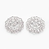 Tibetan Style Filigree Joiners Links TIBE-A11623-P-LF-1