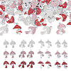 36Pcs 12 Styles Rack Plating Alloy Rhinestone Pendants FIND-TA0010-29-1