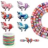 DIY Heishi Handmade Polymer Clay Bracelet Making Kits DIY-YW0012-37A-1