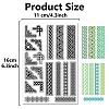 Custom Wall Theme PVC Plastic Clear Stamps DIY-WH0619-0024-2