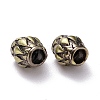 Tibetan Style Brass Beads LS-X-KK-P214-09BAB-3