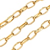 304 Stainless Steel Textured Cable Chains STAS-P386-10G-1
