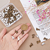 80Pcs 2 Style Tibetan Style Alloy Charms FIND-DC0004-14-3