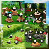 20Pcs Resin Eagle Display Decorations DJEW-SP0001-41-6
