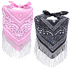 2Pcs 2 Colors Versatile Outdoor Cycling Bandana for Women OHAR-CY0001-21B-1