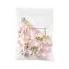 10Pcs Transparent Acrylic Pendants MACR-FS0002-08B-6