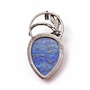 Natural Lapis Lazuli Pendants G-I220-G01-2