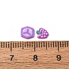 Handmade Polymer Clay Cabochons and Plastic Beads for DIY Jewelry Making Findings CLAY-B007-04K-3