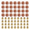 50Pcs Synthetic Goldstone Beads G-TAD0001-14-2