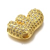 Brass with Cubic Zirconia Pendants KK-Q818-02F-G-2