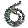 Natural Ruby in Zoisite Beads Strands G-R011-A02-01-3