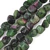 Natural Ruby in Zoisite Beads Strands GG-CBA9392-04-2