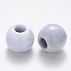 Acrylic Large Hole Beads OACR-R074-03C-07-2