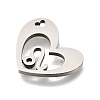 201 Stainless Steel Pendants STAS-A116-01P-05-2