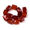 Natural Red Agate Beads Strands G-N342-148A-2