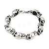 Halloween 304 Stainless Steel Link Chain Bracelets BJEW-D379-20B-AS-2