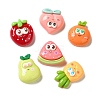 Opaque Resin Funny Big Eye Fruit Decoden Cabochons RESI-H164-06-1
