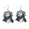 304 Stainless Steel Dangle Earrings EJEW-FS00006-1