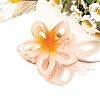 Hollowe Flower Plastic Claw Hair Clips PW-WGE9AB2-02-1