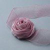 Cloth Rose Ribbon Chokers FIND-TAC0011-76C-2