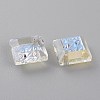 Embossed Glass Rhinestone Pendants GLAA-J101-03A-001MO-2