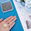 600Pcs 304 Stainless Steel Split Rings STAS-UN0062-77-2