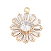Brass Pendants KK-Q026-07G-1