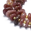 Natural Strawberry Quartz Beads Strands G-K245-H02-03-3