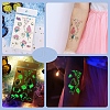 Luminous Removable Temporary Water Proof Tattoos Paper Stickers PW-WG0C2ED-06-1