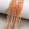 Gradient Color Natural Sunstone Beads Strands GG-CBA1668-A01-2mm-2