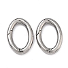 304 Stainless Steel Spring Gate Rings STAS-A138-07C-P-1