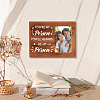 MDF Wood Photo Frames DIY-WH0231-070-7