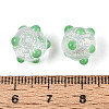 Handmade Foil Lampwork Beads Strands FOIL-T008-02E-4