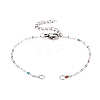 Enamel Bracelet Makings AJEW-JB00974-2
