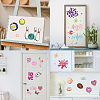 8 Sheets 8 Styles PVC Waterproof Wall Stickers DIY-WH0345-146-6
