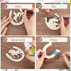 Unfinished Wooden Cutouts DIY-WH0430-141-3