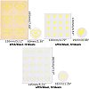 30 Sheets 3 Style Self Adhesive Stickers DIY-GA0002-44-2