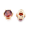 Brass Inlaid Cubic Zirconia Charms KK-N216-346D-2