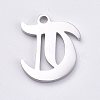 304 Stainless Steel Pendants STAS-CJC0001-22T-2