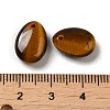 Natural Tiger Eye Teardrop Charms G-M410-01-09-3