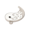 Alloy Enamel Pendants ENAM-F144-24A-3