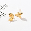 304 Stainless Steel Stud Earrings for Women LS-STAS-Z117-16G-03-3