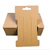 Kraft Paper Hair Clip Display Cards CDIS-WH0015-24-1