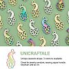 Unicraftale 24Pcs 3 Colors Ion Plating(IP) 201 Stainless Steel Pendants STAS-UN0030-06-4